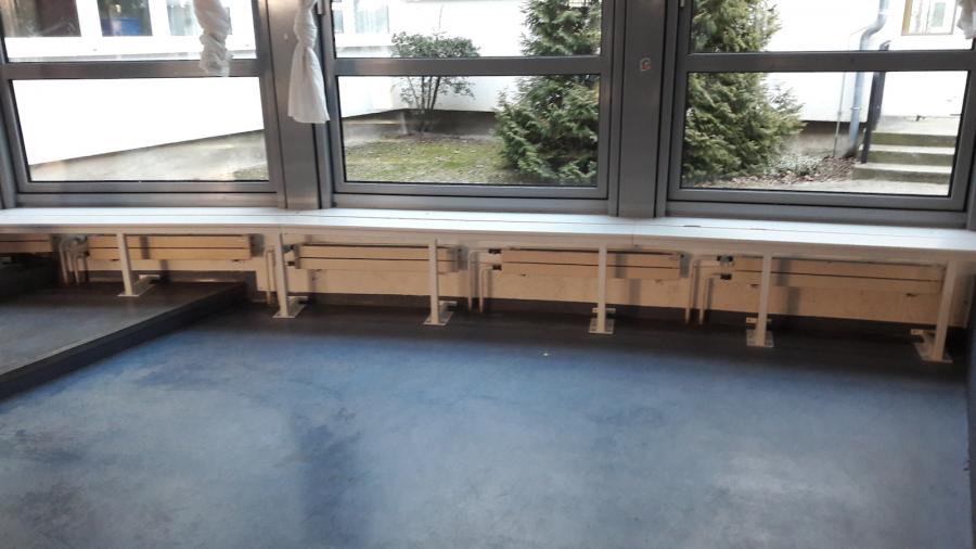 Aula-Sitzgelegenheiten Aula-Sitzgelegenheiten
