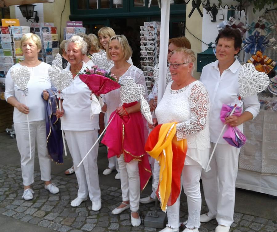 "Birgit`s Golden Girls" beim Historischen Markt 2017