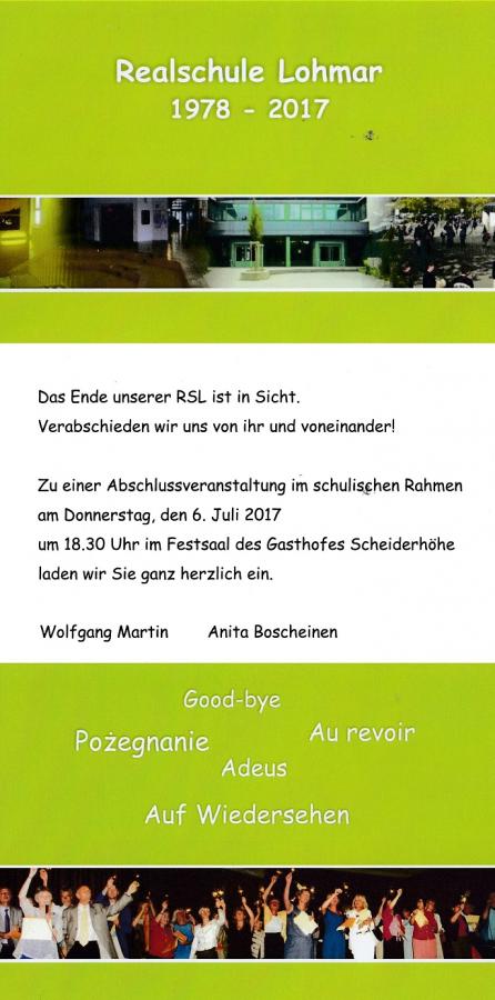 Einladung Einladung