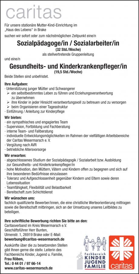 gesundheits u kinderkrankenpflegerin stellenanzeige_muki_2018 - Bewerbung Gesundheits Und Kinderkrankenpflegerin gesundheits u kinderkrankenpflegerin stellenanzeige_muki_2018 - Bewerbung Gesundheits Und Kinderkrankenpflegerin