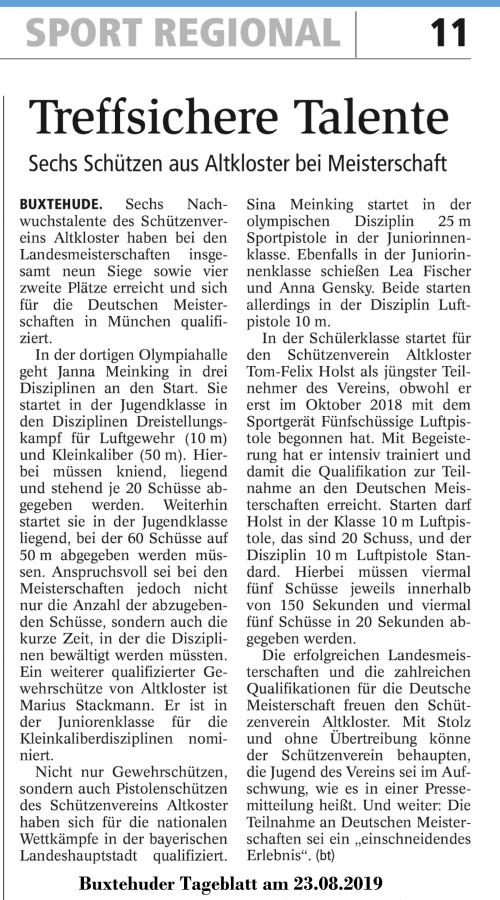 2019-08-23-Buxtehuder Tageblatt