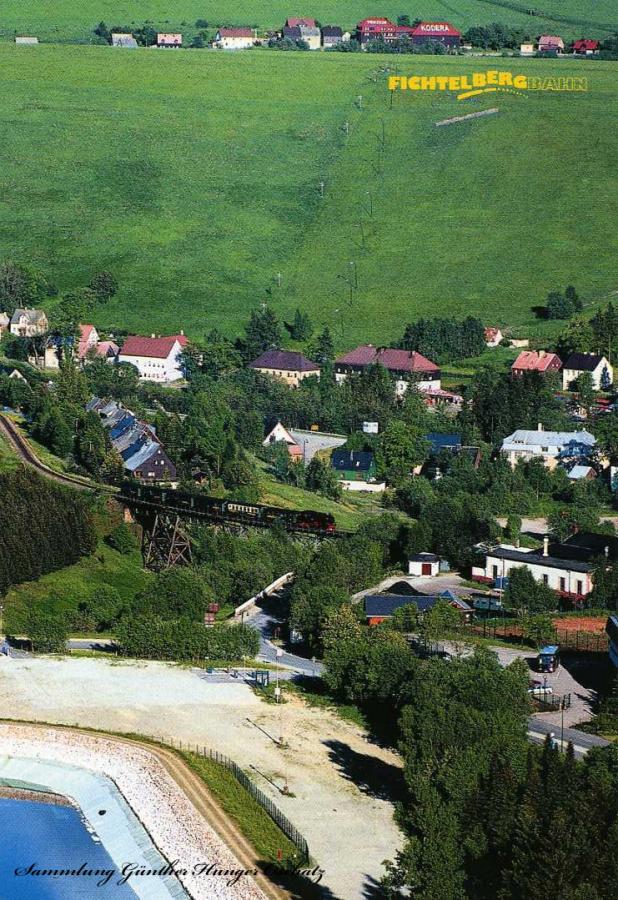 Fichtelbergbahn Einfahrt Bf. Oberwiesenthal