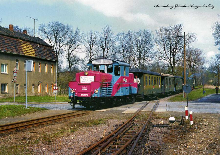 Schmalspurdampflokomotiven 2091 010