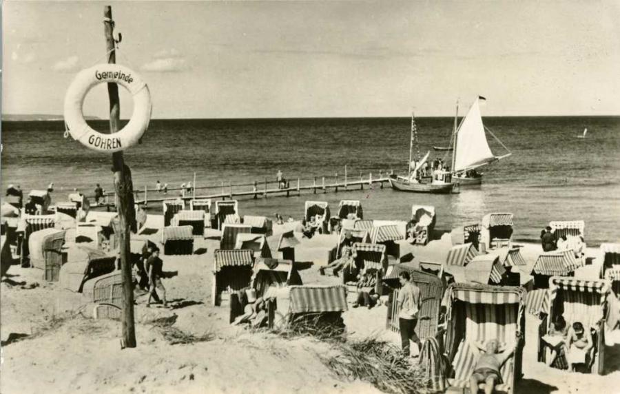 Ostseebad Göhren Strand 1958