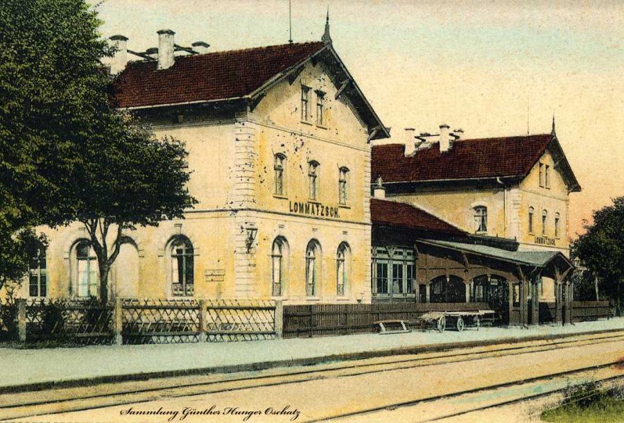 Lommatzsch Bahnhof