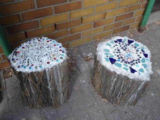 Mosaikhocker