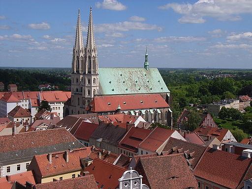 Görlitz: Blick auf die Pfarrkirche St. Peter und Paul („Peterskirche“)