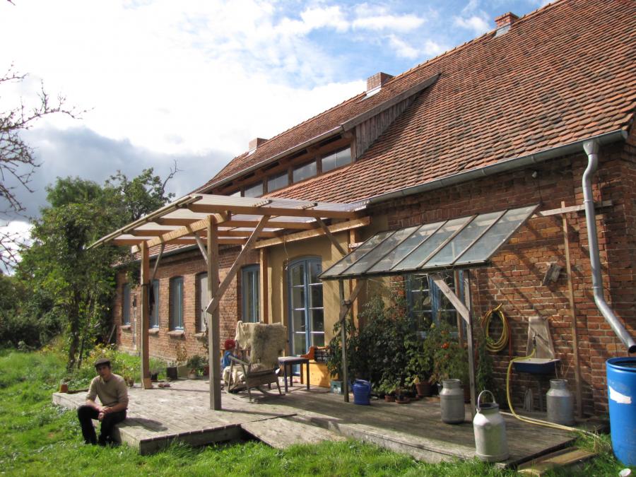 Übernachtungsmöglichkeiten im Gemeinschaftszentrum Augzin Foto: J. Gössling