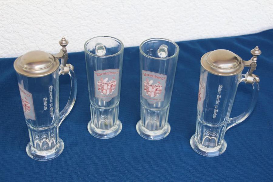 Bierpokale der Ehrenritter