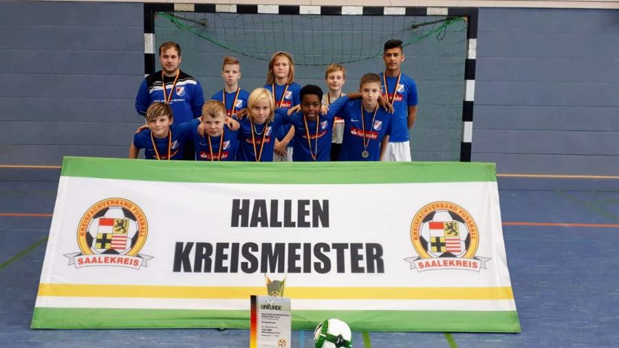 Hallenkreismeister D-Junioren // VfB IMO Merseburg