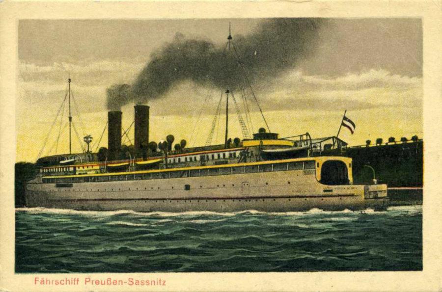 Fährschiff Preussen-Sassnitz