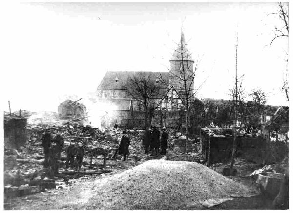 Foto: Brandkatastrophe in Immenhausen