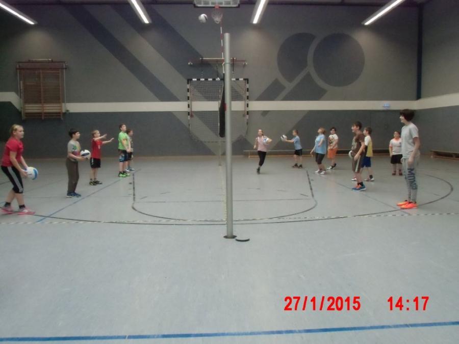 Volleyballgruppe 6