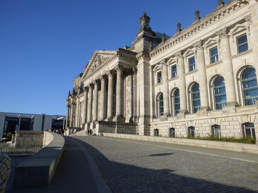 Besuch der Lehrer im Bundestag