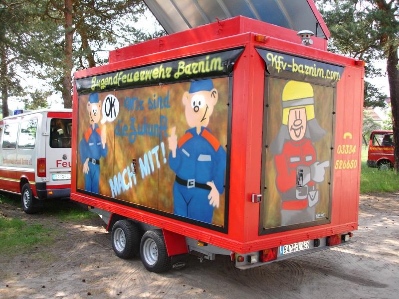 Anhänger für die Brandschutzerziehung Anhänger für die Brandschutzerziehung