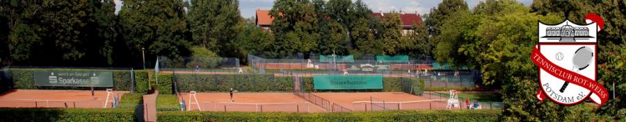 Altehrwürdige Tennisanlage in der Heinrich- Mann- Allee
