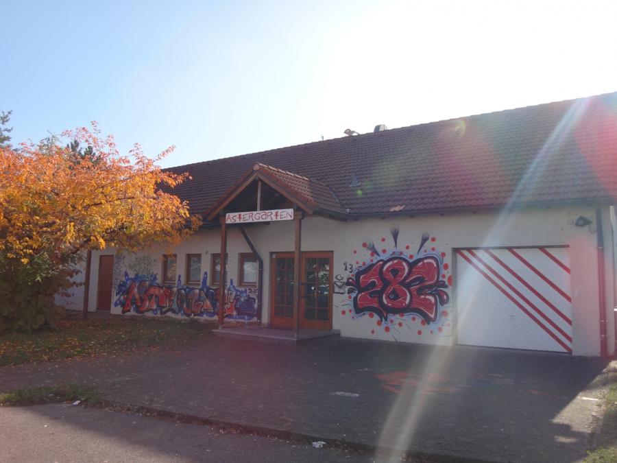 Astergarten Jugendwoche 2016 Graffiti-Aktion