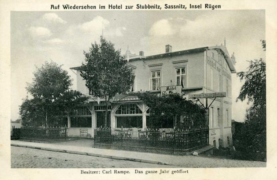 Auf Wiedersehen im Hotel zur Stubbnitz Sassnitz