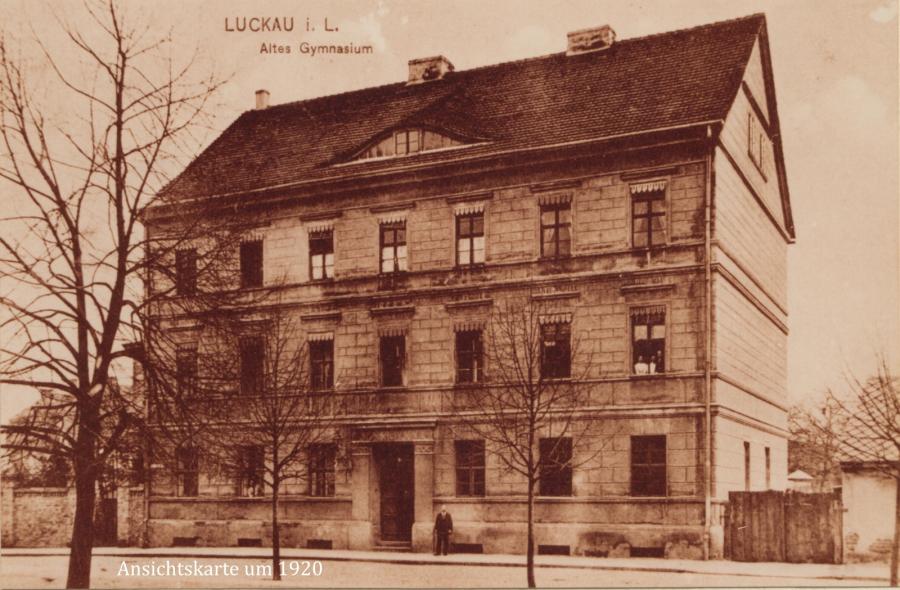 Das heutige Haus I in einer Ansicht um 1920