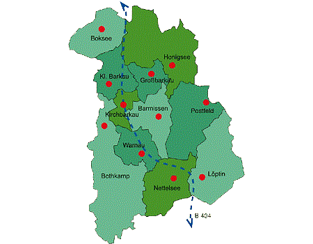 Barkauer Land Karte