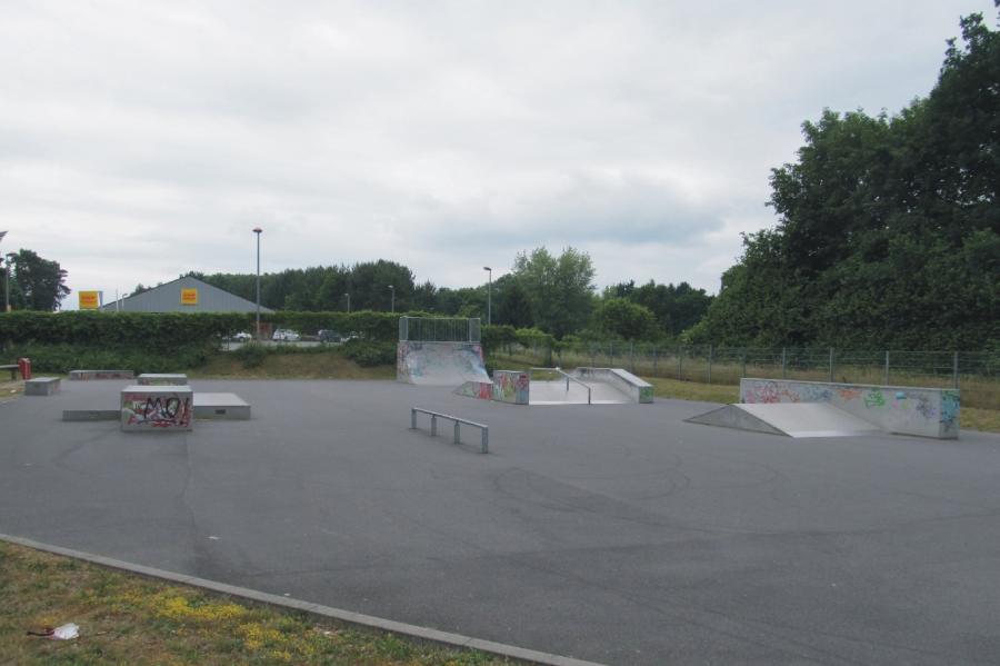 Basdorf Skateanlage Gesamtansicht2, Foto: Gemeinde Wandlitz