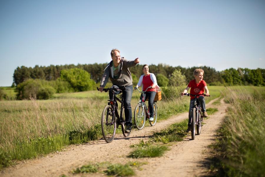 Naturpark Barnim_Radfahren_Foto: Heise