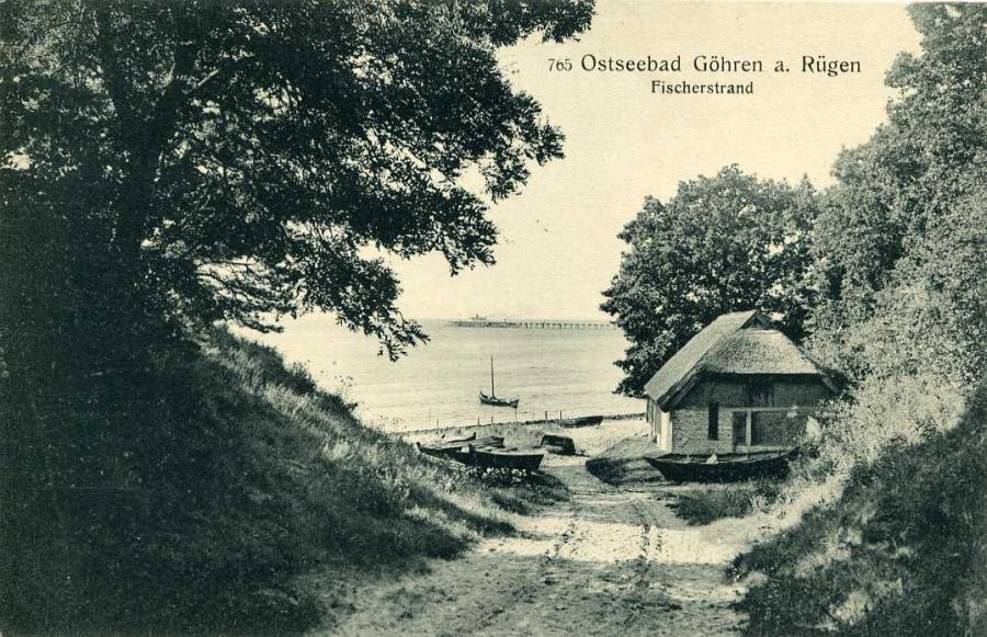 Ostseebad Göhren Fischerstrand 1916