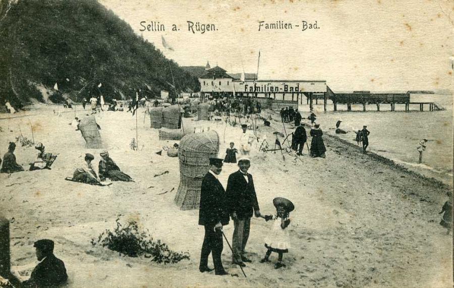Sellin a. Rügen Familien-Bad 1909