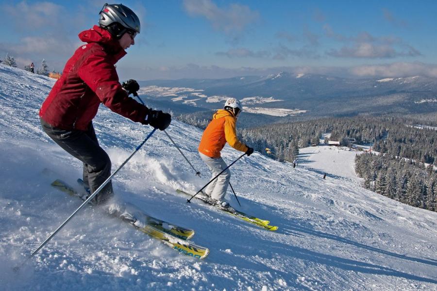 Skifahren am Großen Arber