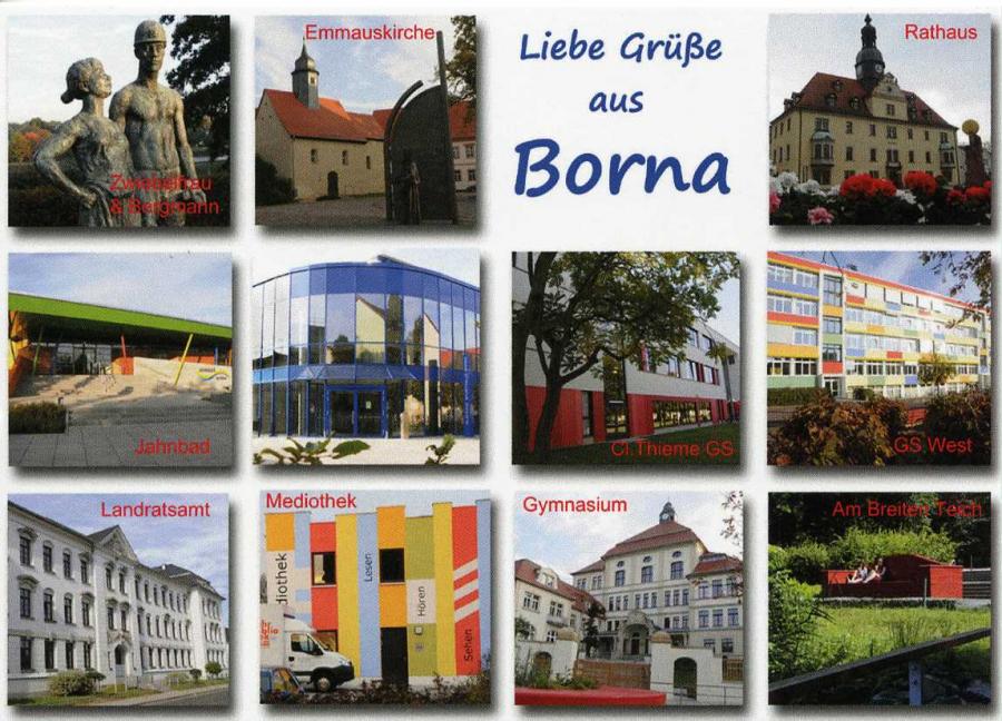 Liebe Grüße aus Borna /E/2016/3
