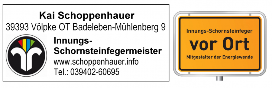Schornsteinfegermeister Kai Schoppenhauer