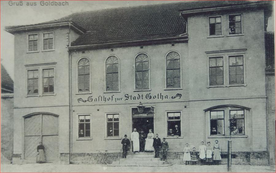heutiges Bürgerhaus um 1900