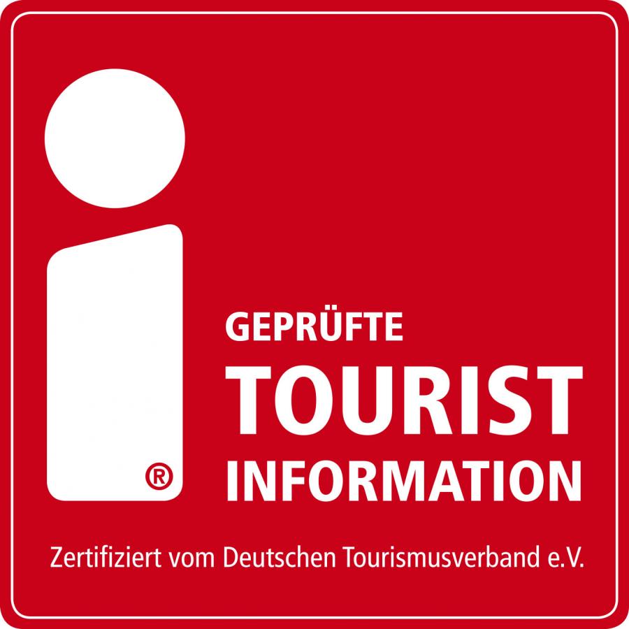 Logo zertifizierte i-Marke geprüfte Touristinformation