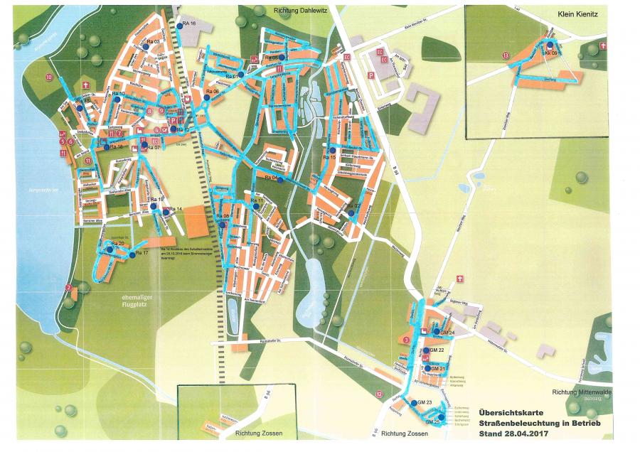 © Gemeinde Rangsdorf - Karte Stand 27.04.2017