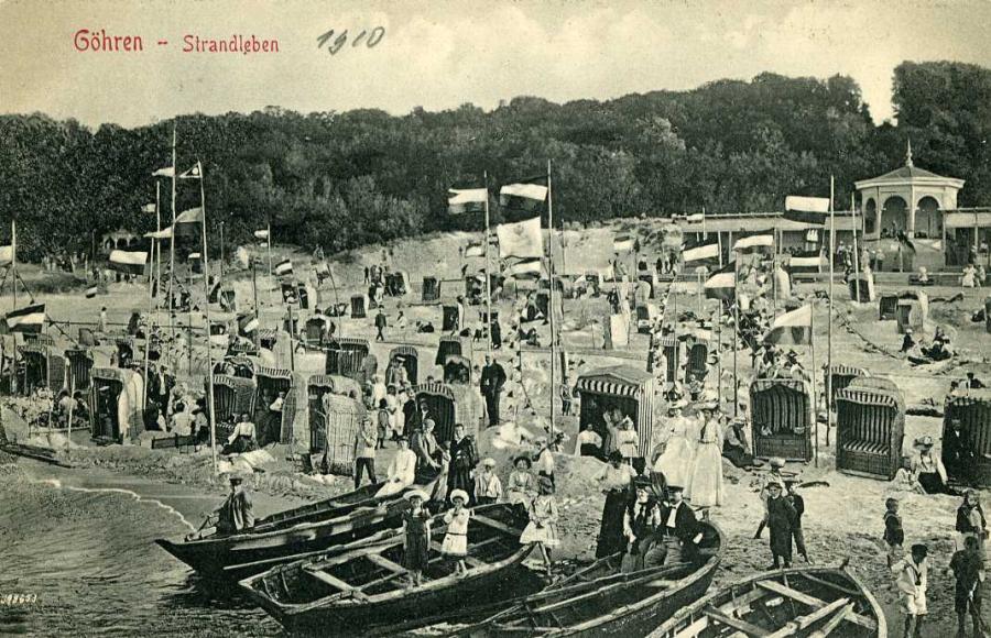 Göhren Strandleben 1910