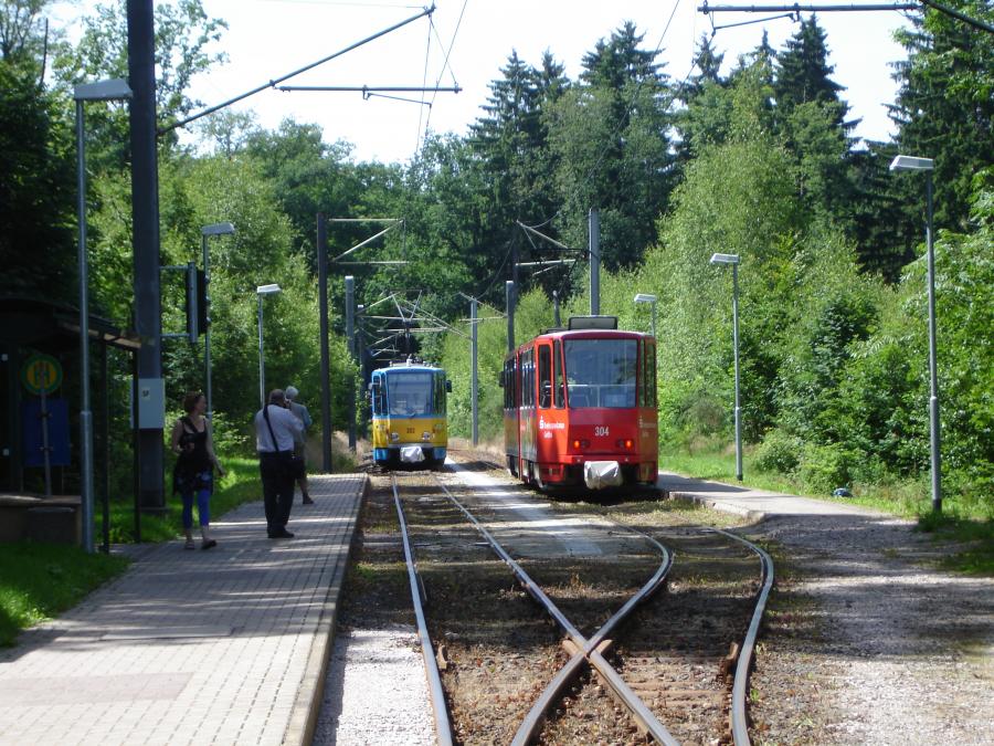 Haltestelle Thüringerwaldbahn