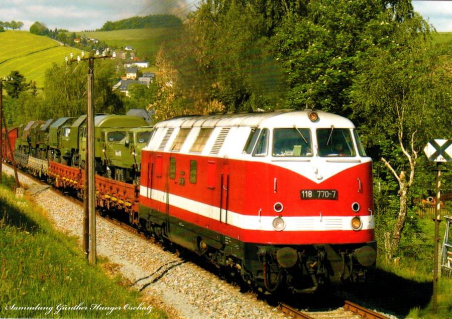 Diesellokomotive 118 770 (IG Traditionslok 58 3047 e. V.