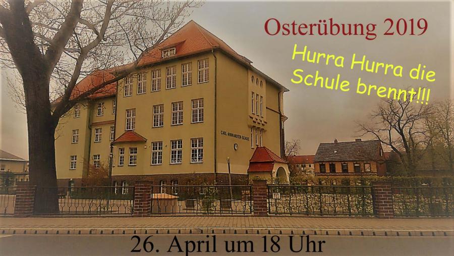 Flyer Osterübung Flyer Osterübung