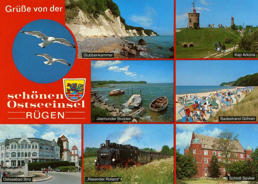 Grüße von der schönen Insel Rügen