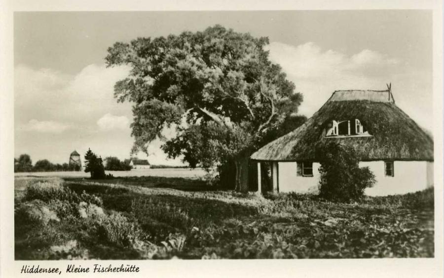 Hiddensee  Kleine Fischerhütte