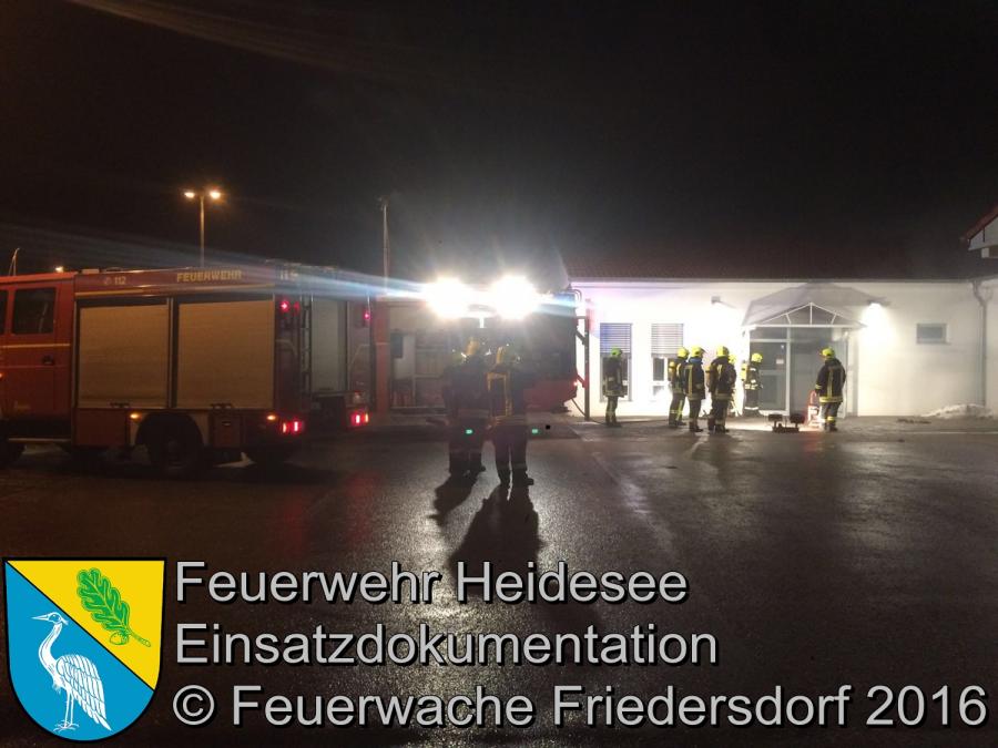 Einsatz 5/2016 | Feuer Sparkasse | Friedersdorf Lindenstraße 24.01.2016