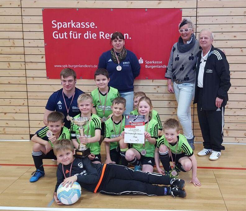 Hallenkreismeister 2017 der F-Junioren: SG Freyburg/Bad Kösen I Hallenkreismeister 2017 der F-Junioren: SG Freyburg/Bad Kösen I