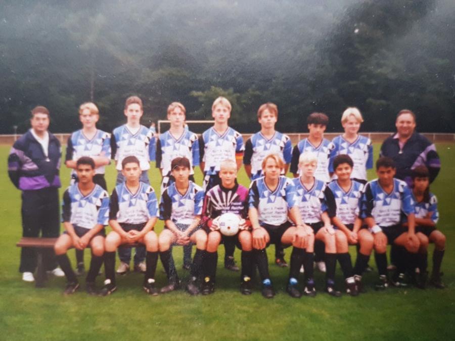 Germania Walsrodes B-Jugend im Erfolgsjahr 1992/93