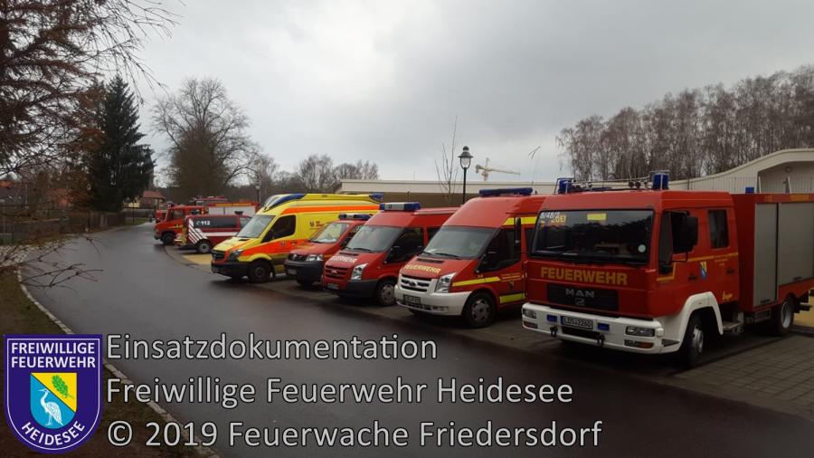 Einsatz 5/2019 | Bombensprengung | Waldgebiet Streganz | 16.01.2019