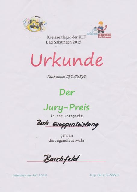 JF 2015.07.19 Urkunde Bandcontest Jury-Preis
