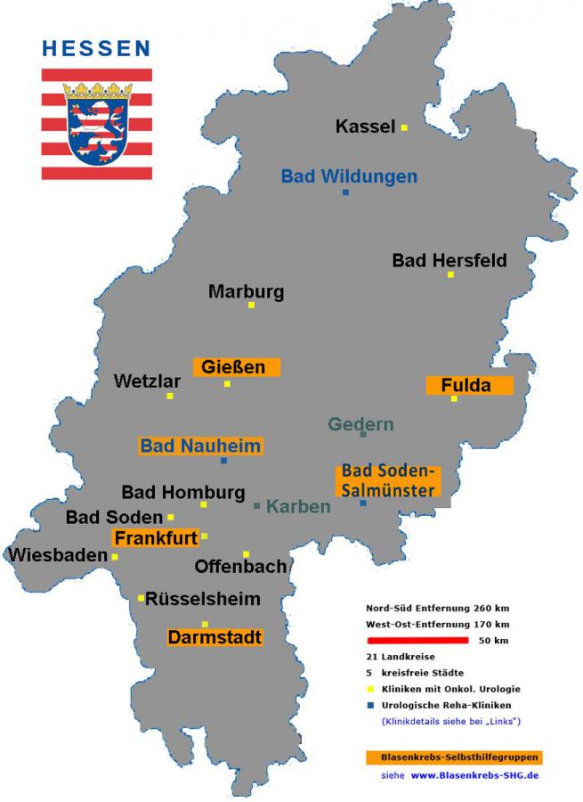 SHGBH - Termine der SHG-Treffen in Hessen