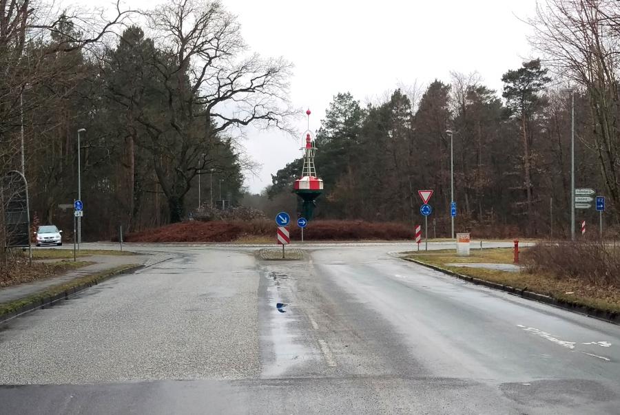 Kreisel Hegelstraße