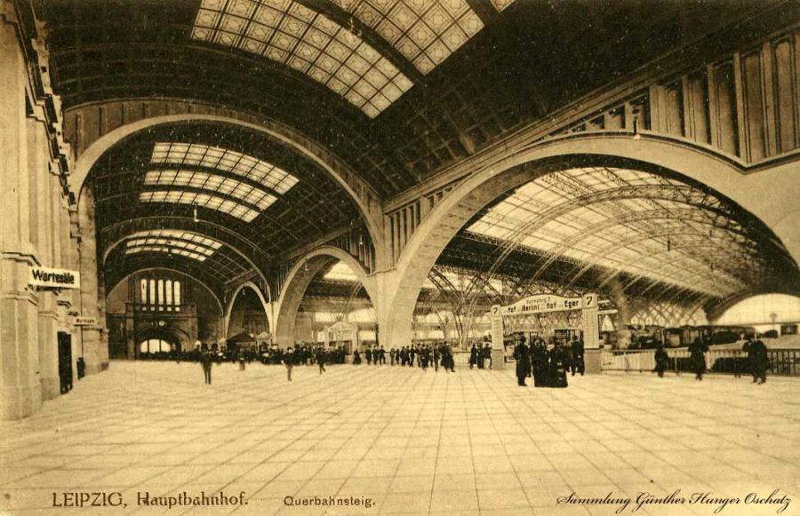 Leipzig Hauptbahnhof  Querbahnsteig