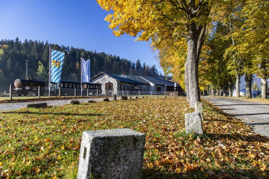 Localbahnmuseum Bayerisch Eisenstein im Herbst