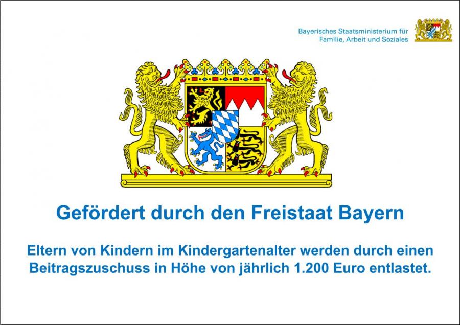 Logo Freistaat Bayern - September 2019